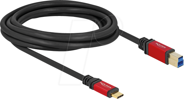 DELOCK 80614 - USB 5 Gb/s Kabel, C Stecker auf B Stecker, 3 m