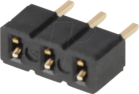 BKL 10120965 - Buchsenleiste 2,54mm 1x3 gerade