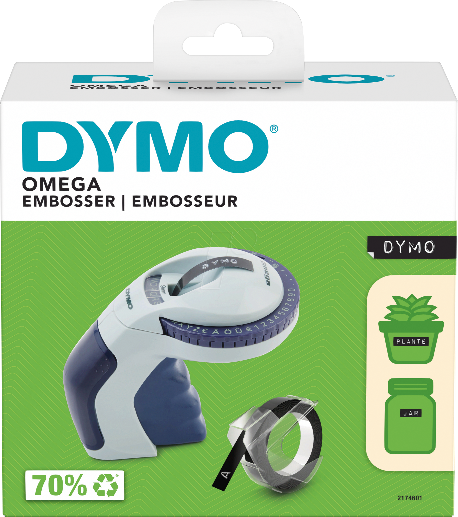 DYMO OMEGA - DYMO Prägegerät Omega