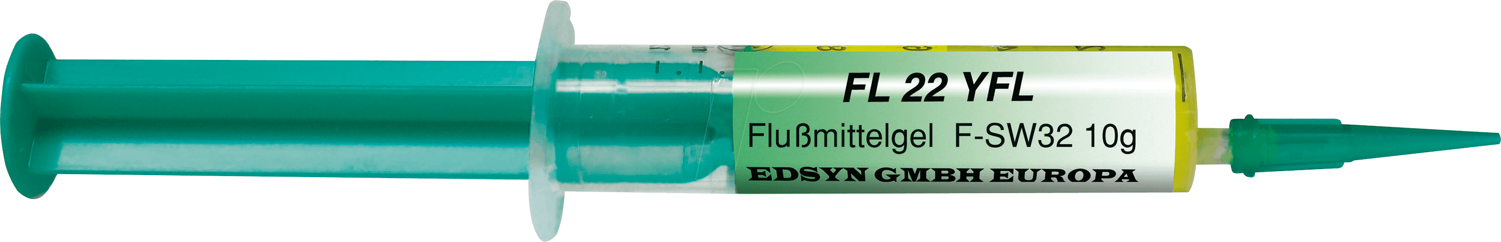EDSYN FL 22 YFL - Flussmittelgel, Yellow Flash 22, No-Clean, 10 gr