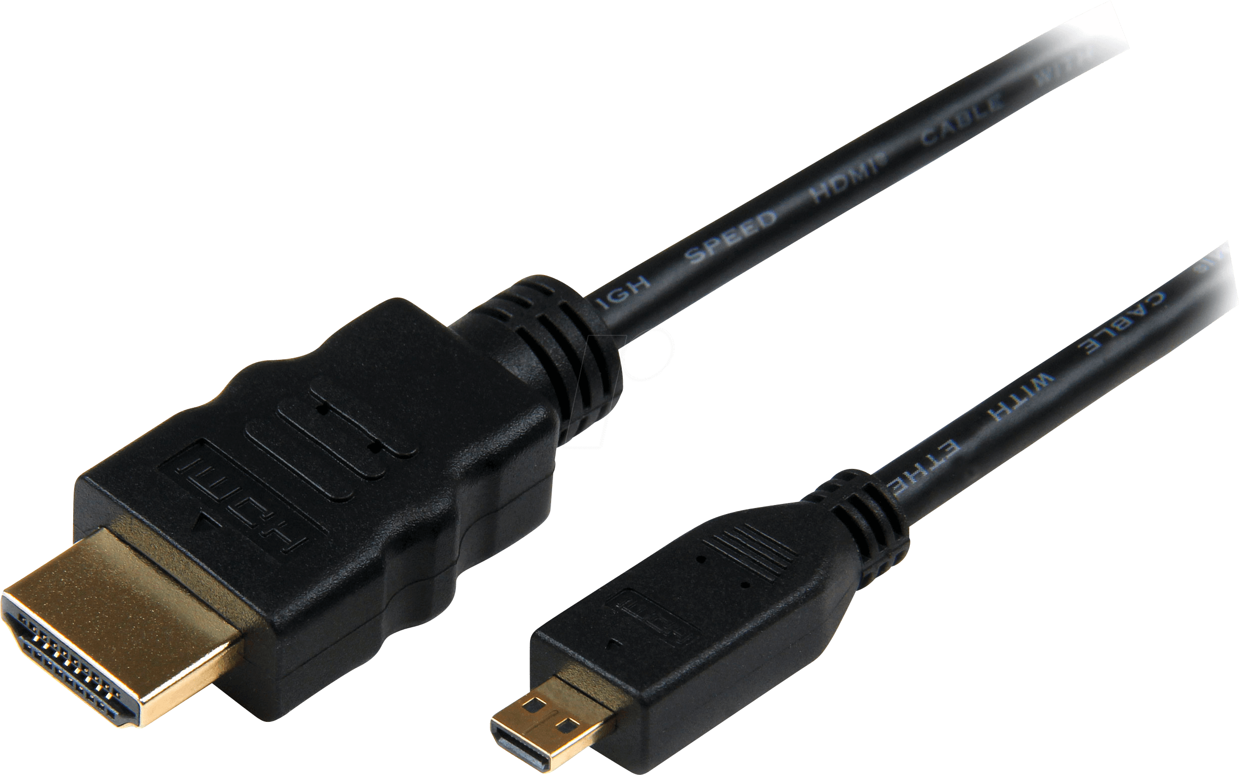 ST HDADMM1M - HDMI-A Stecker > HDMI Micro D Stecker, 1 m