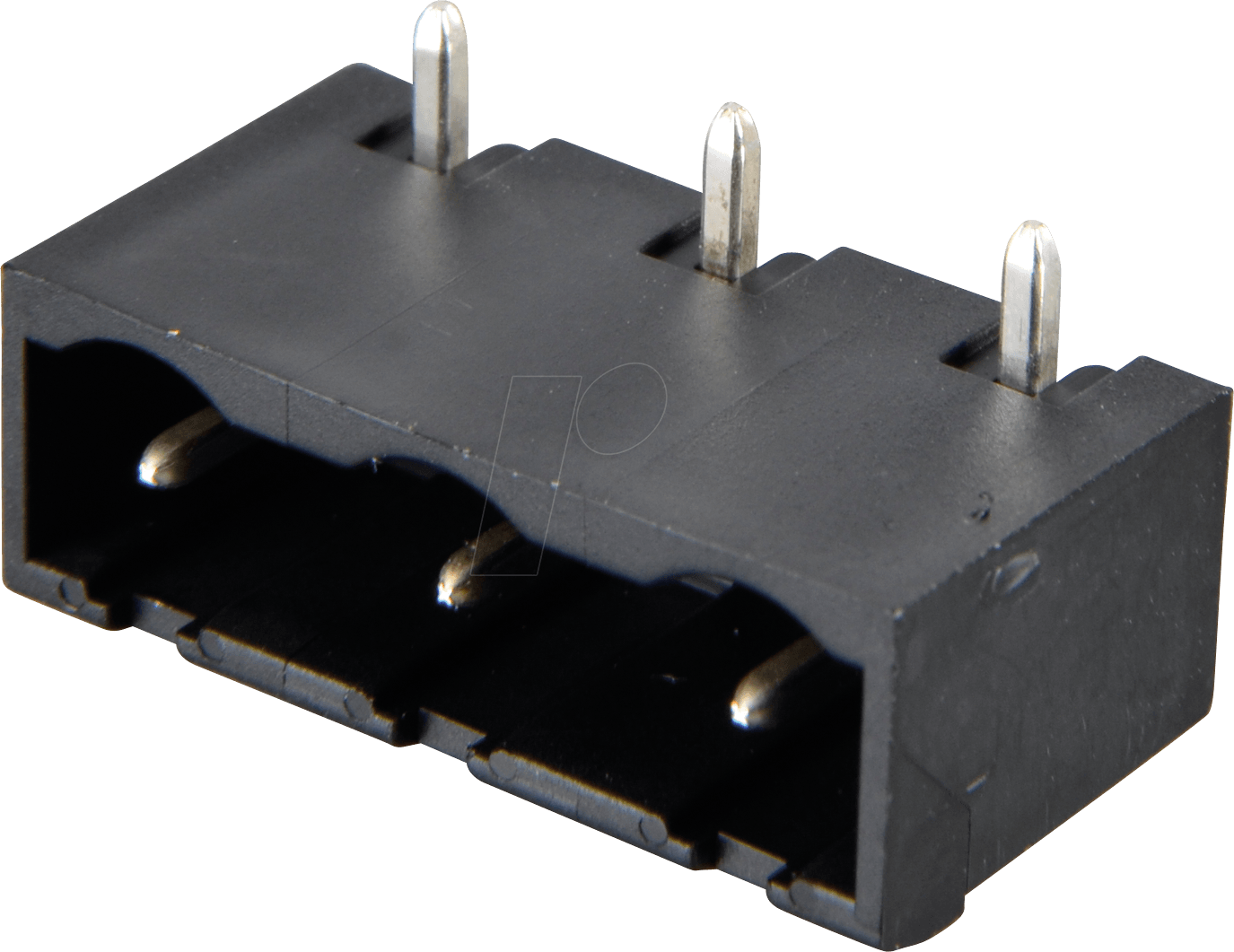 STL 266-03 - Stiftleiste für Anschlusskl. 3-polig, RM7,62, gew.