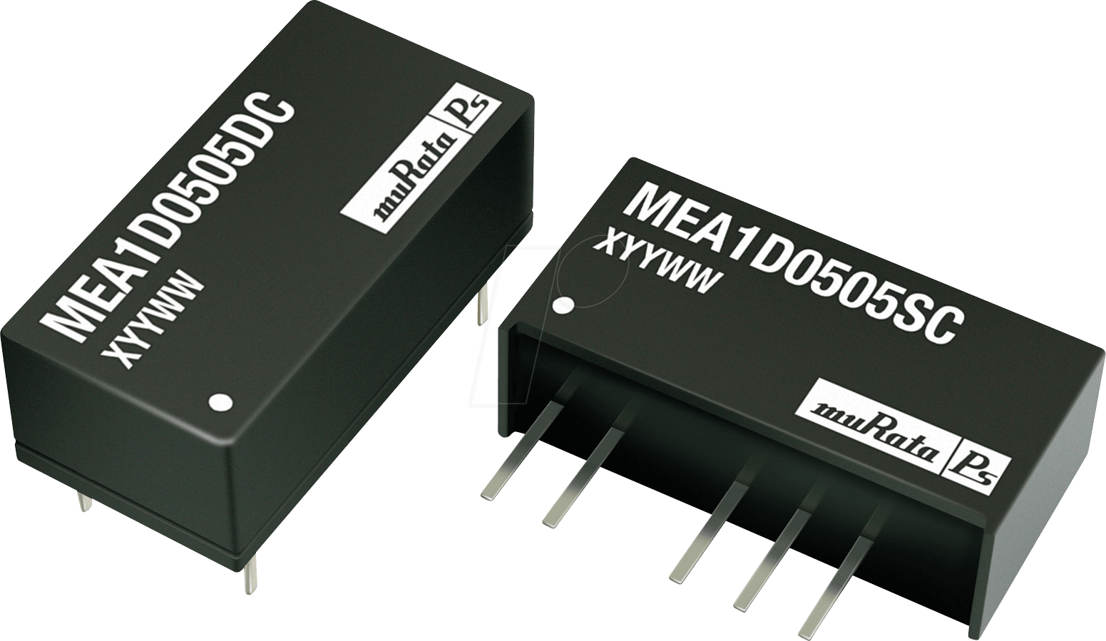 MEA1D2405SC - DC/DC-Wandler MEA, 1 W, 5 V, 100 mA, SIL, Dual