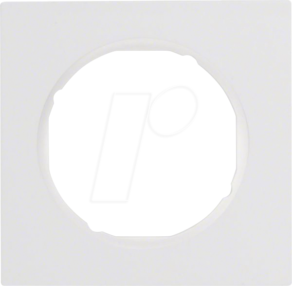 BERKER 10112289 - Rahmen 1fach R.3 polarweiß, glänzend