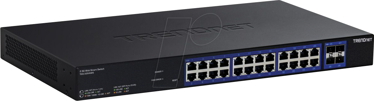 TRN TEG-3284WS - Switch, 28-Port, Gigabit Ethernet, SFP+