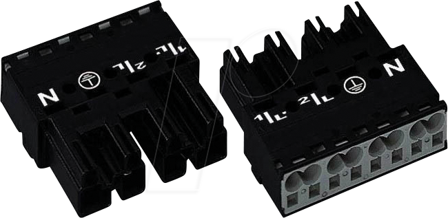 WAGO 770-214 - WINSTA® MIDI Stecker, 4-pol, ohne Zugentlastung