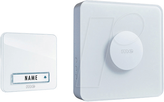 ME BELL 241SET - Funk-Türglocke mit optischer Klingelanzeige