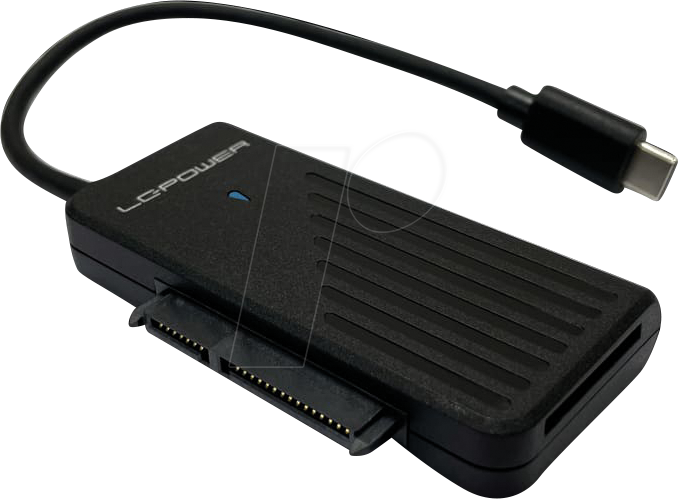 LC-ADA-USB-SN - LC Power Adapter USB-C zu 2,5'' HDD/SSD / 3,5'' HDD