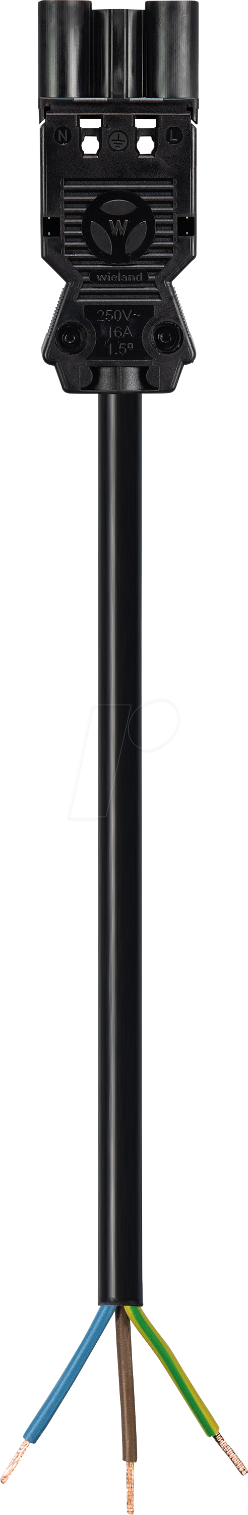 GST 18-3KSF1 SW1 - Verbindungsleitung, 3-pol., St. - freies Ende, 1,5mm²