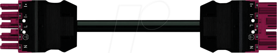 WAGO 771-3506-1 - WINSTA® MIDI Verbindungsleitung, 5-pol, 1m