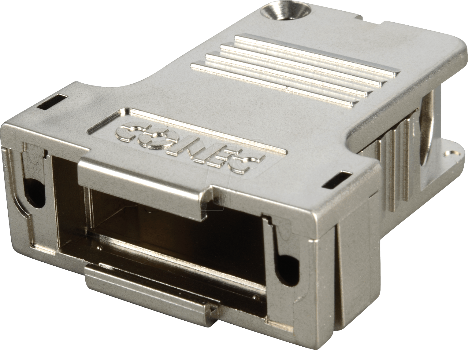 KAPPE MSG 15 - D-SUB-Kappe f. 15-polig D-Sub, metall, groß, stl.