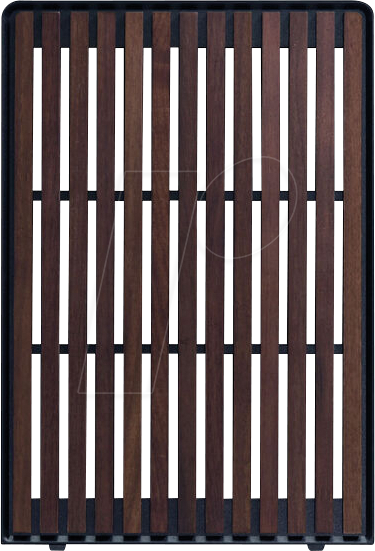 LIAN DAN WD3 - Lian Li DAN Cases A3 Wood Edition Frontpanel, schwarz / Walnuss