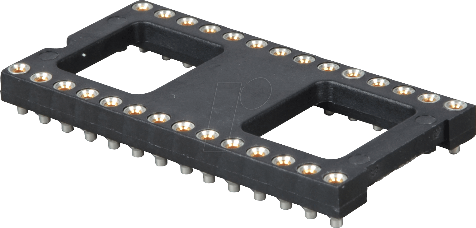 Thumbnail - MPE 017-1-028-6 - Präzisions IC-Sockel , 28pole, 2,54mm, SMD