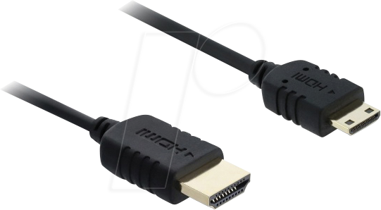 DELOCK 81686 - High Speed HDMI Stecker zu Mini HDMI Stecker, 8K 60 Hz, 3 m