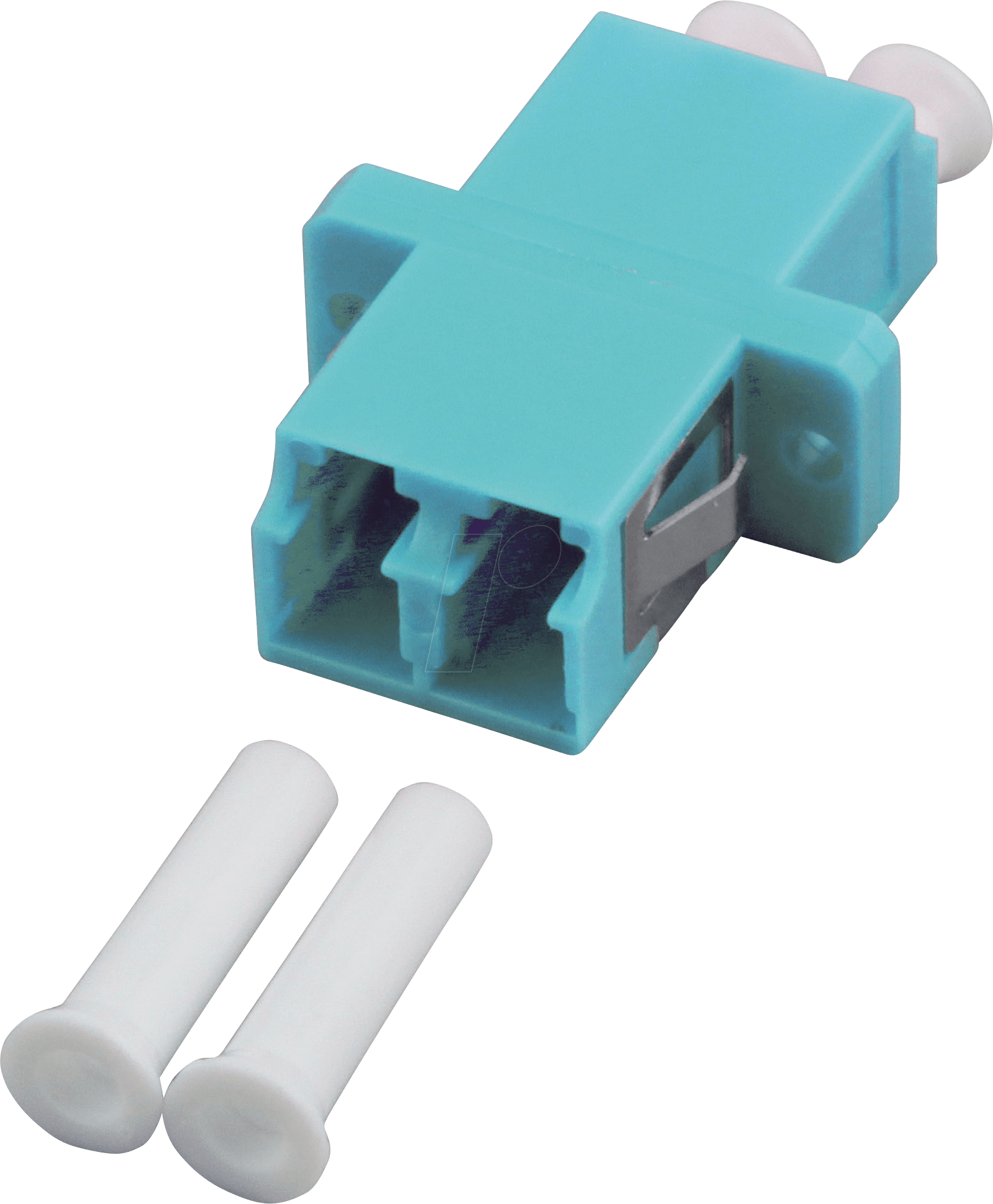 LWL 53357.31 - Kupplung LC Duplex, Multimode OM3, türkis