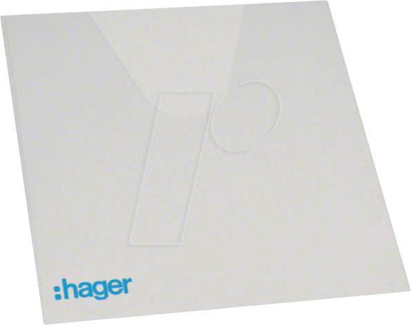 HAGER VZ407 - Plantasche, Volta, 220x240mm, für Dokumente, klarsicht