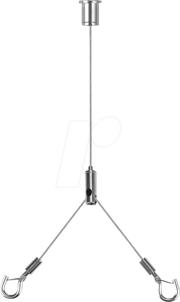 BLULAXA 48509 - Drahtseil-Aufhängung für LED Panel