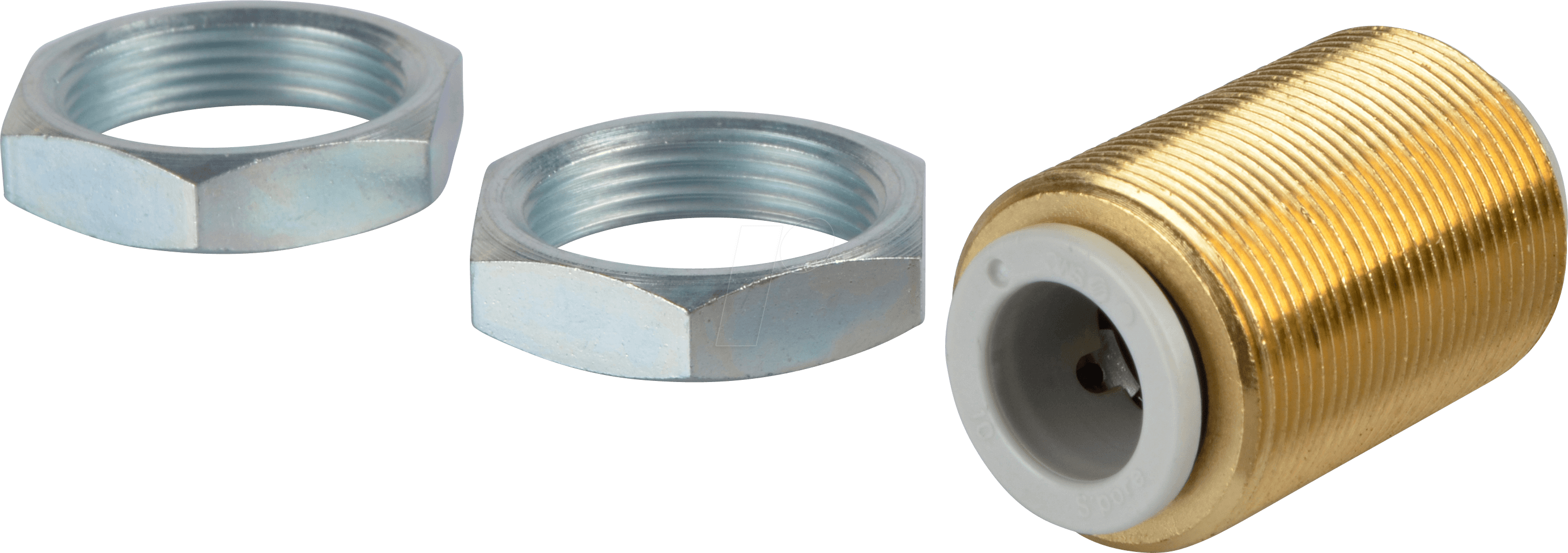 KQ2E10-00A - Steckverbindung, gerade (Schott), Ø 10 mm Ø 10 mm