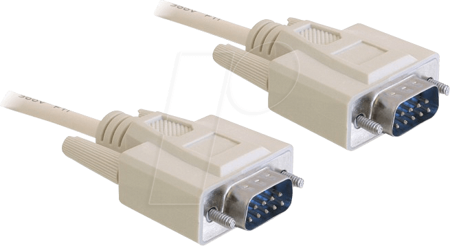 DELOCK 82982 - Kabel Seriell, SUB-D 9, Stecker/Stecker, 5m