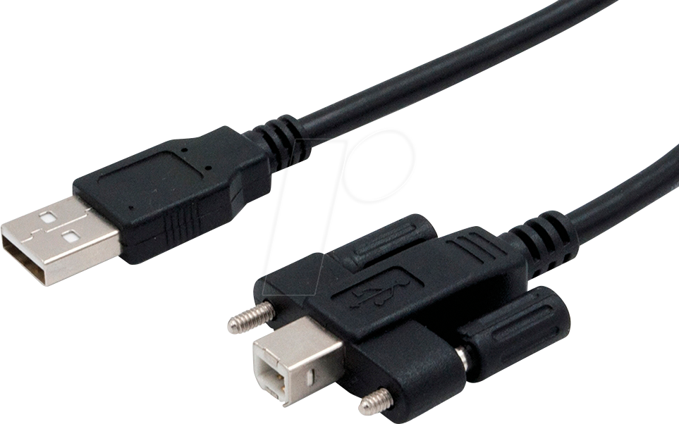 EXSYS EX-K1545V - USB 2.0 Kabel, A Stecker auf B Stecker, 5 m