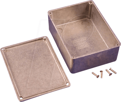 1590S - Alugehäuse, 1590 S, 110,5 x 82,4 x 44 mm, aluminium