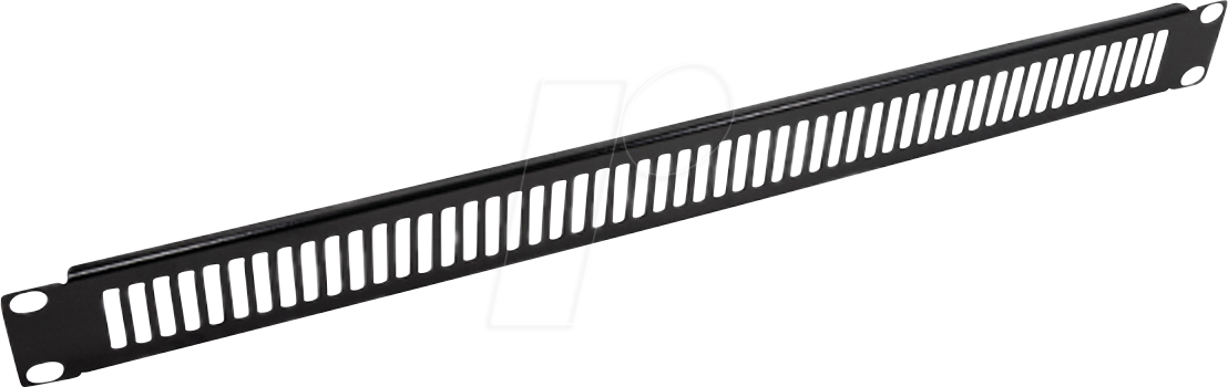 Thumbnail - VALUE 26990319 - 19'' 1 HE Kabelführungspanel, RAL 9005 Tiefschwarz