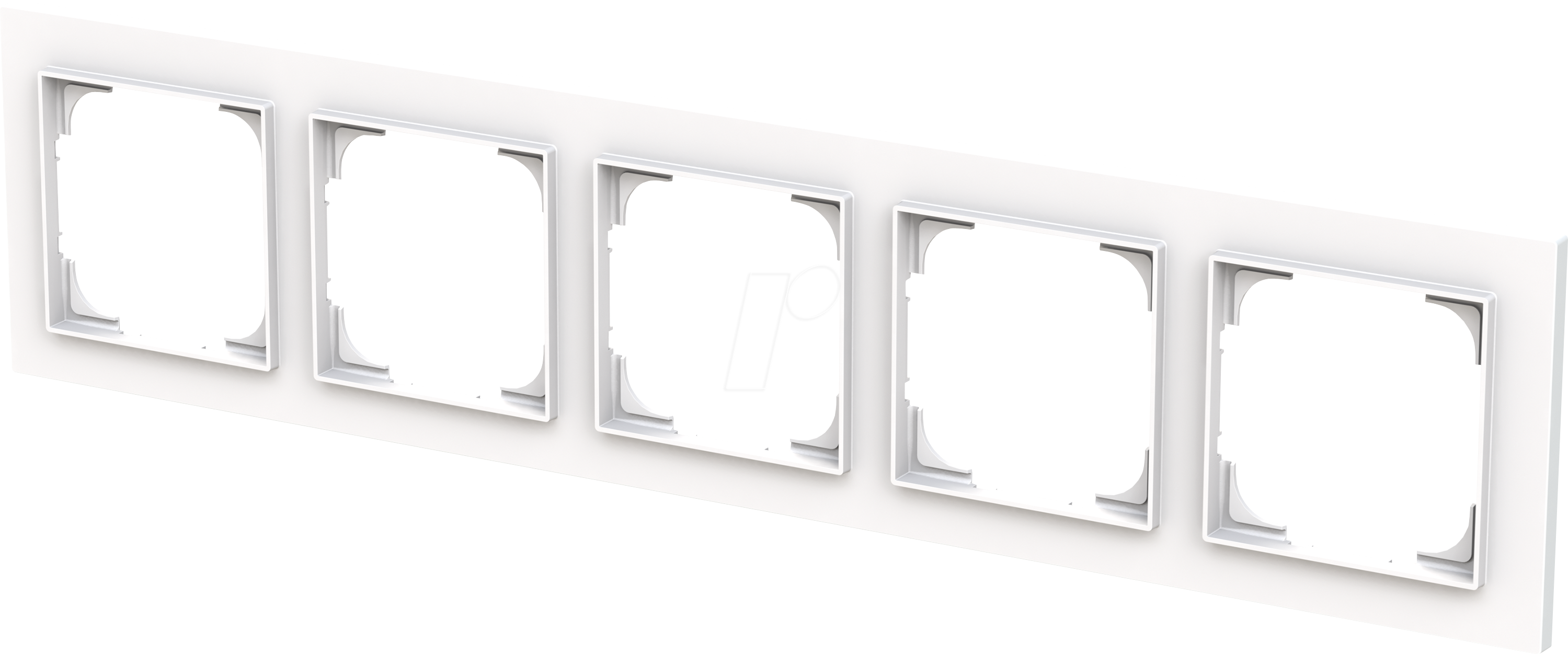 Thumbnail - BJ 1725-44G - Abdeckrahmen 5-fach