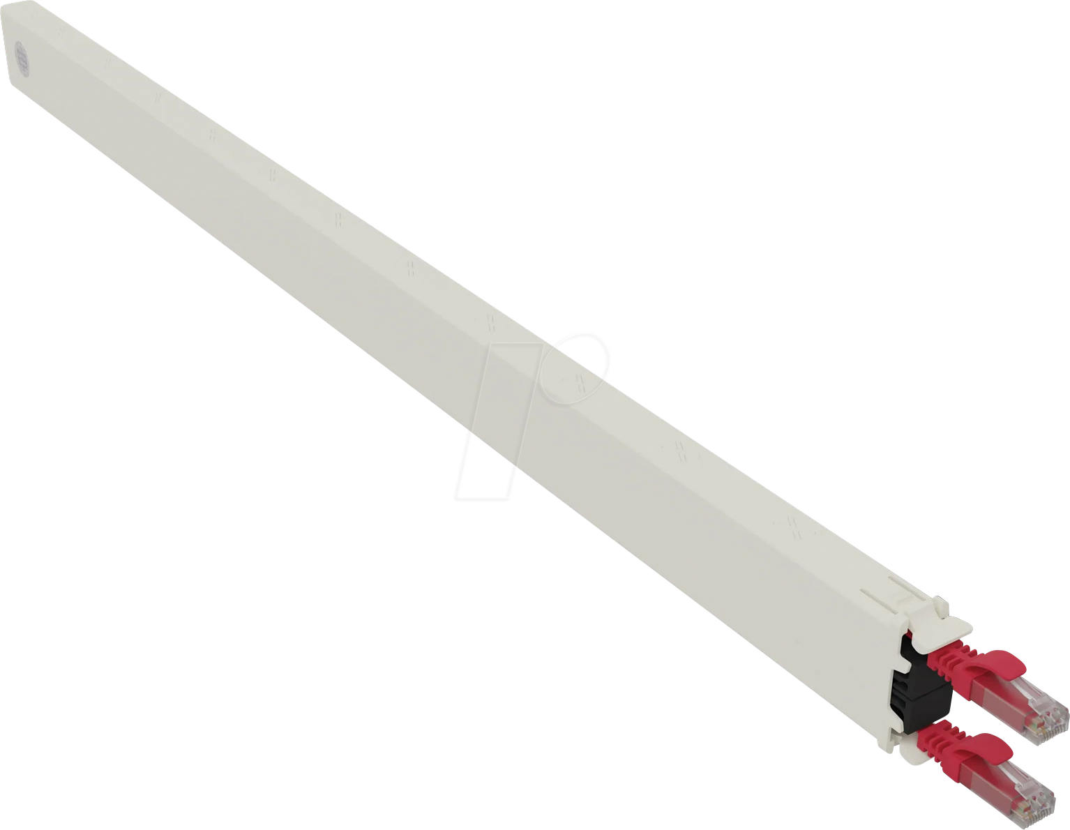 PB CONE30UTPRD - Kabelkassette, Cat.6a UTP, 1,8 m, rot