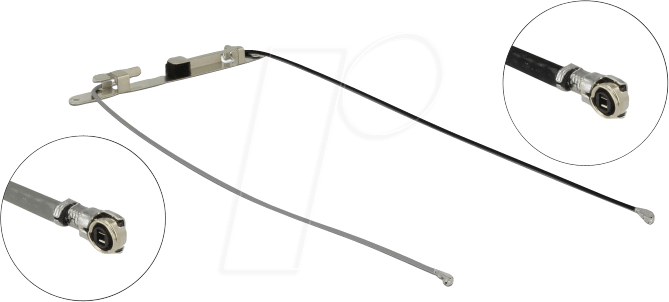DELOCK 12551 - WLAN Antenne, MHF® 4L Stecker