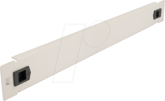 DELOCK 66630 - Blindabdeckung 19'', werkzeugfrei, 1 HE, grau