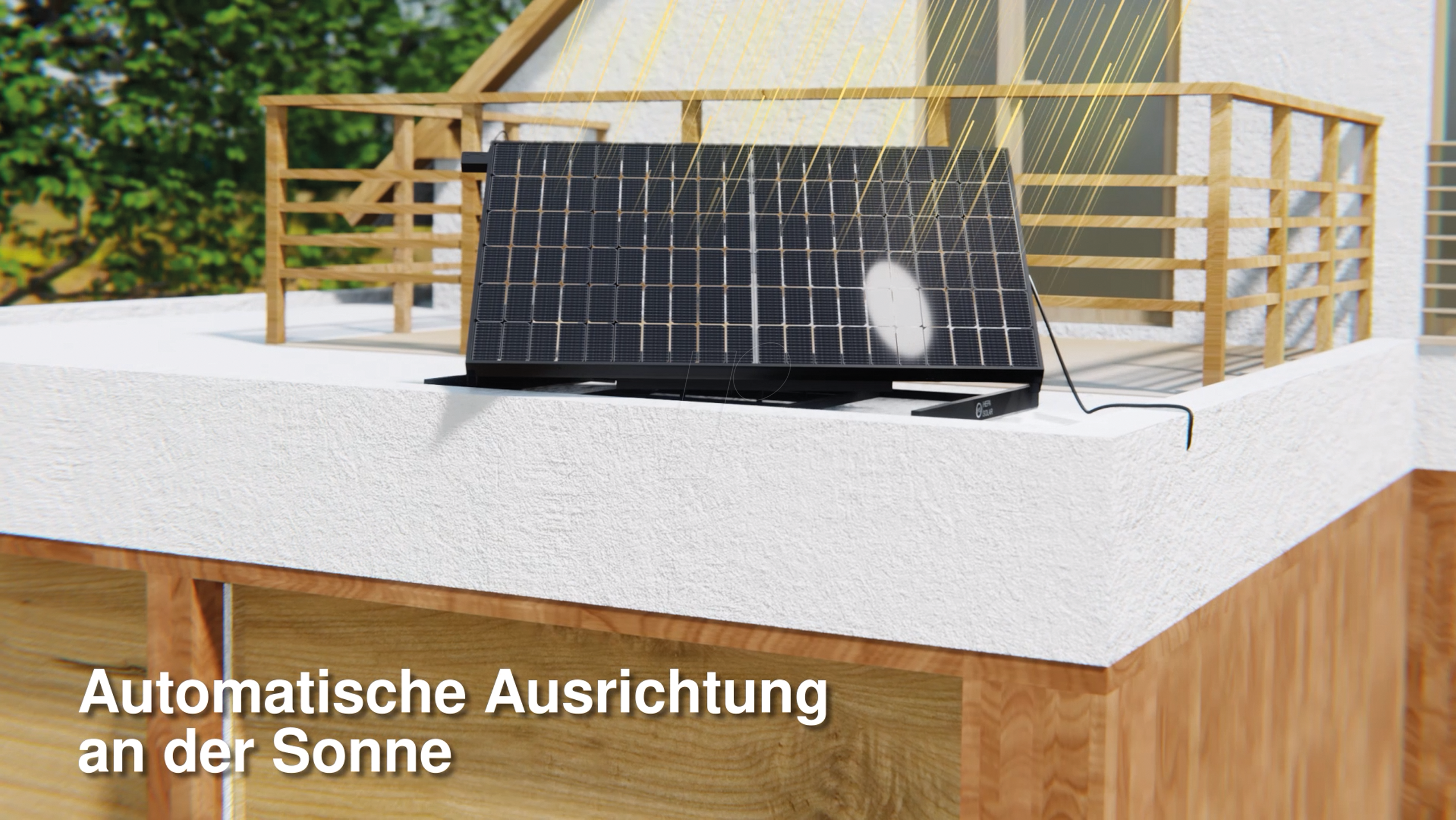 HEPA SUNTRACKER4 - Balkonkraftwerk, HEPA Solartracker 400 W