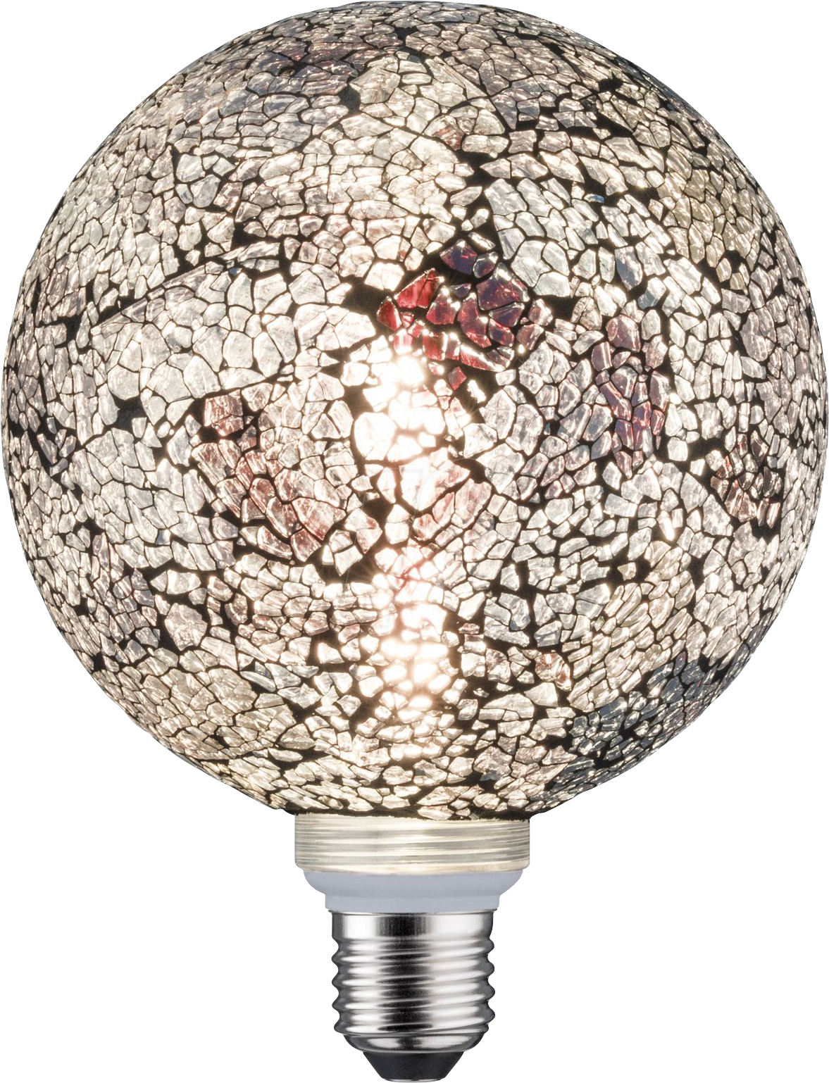 Thumbnail - PLM 28746 - LED-Lampe Miracle Mosaic E27, 5 W, 470 lm, 2700 K, dimmbar