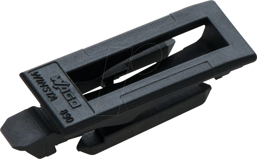 WAGO 890-101 - Verriegelungsklinke für Handbetätigung - schwarz