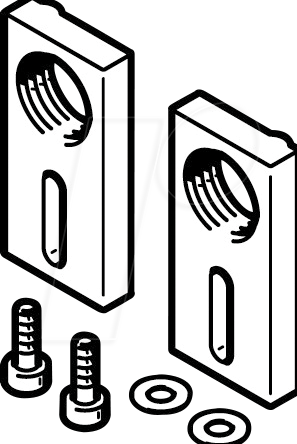 FESTO 1132360 - Sensorhalter für SIEN-M8B, DSM/DSM-B Schwenkantriebe