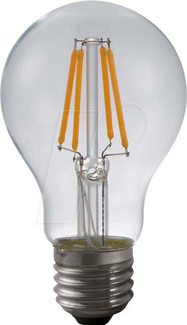 SCHI LX023870302 - LED-Lampe E27, 4 W, 320 lm, 2500 K, Filament, dimmbar