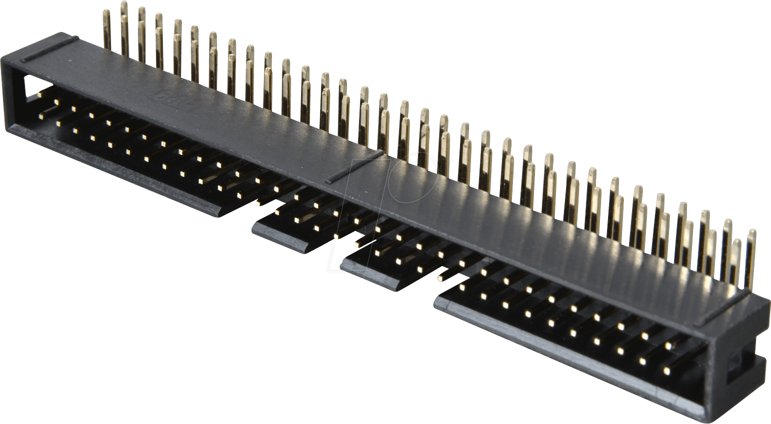 WSL 64W - Wannenstecker, 64-polig, gewinkelt