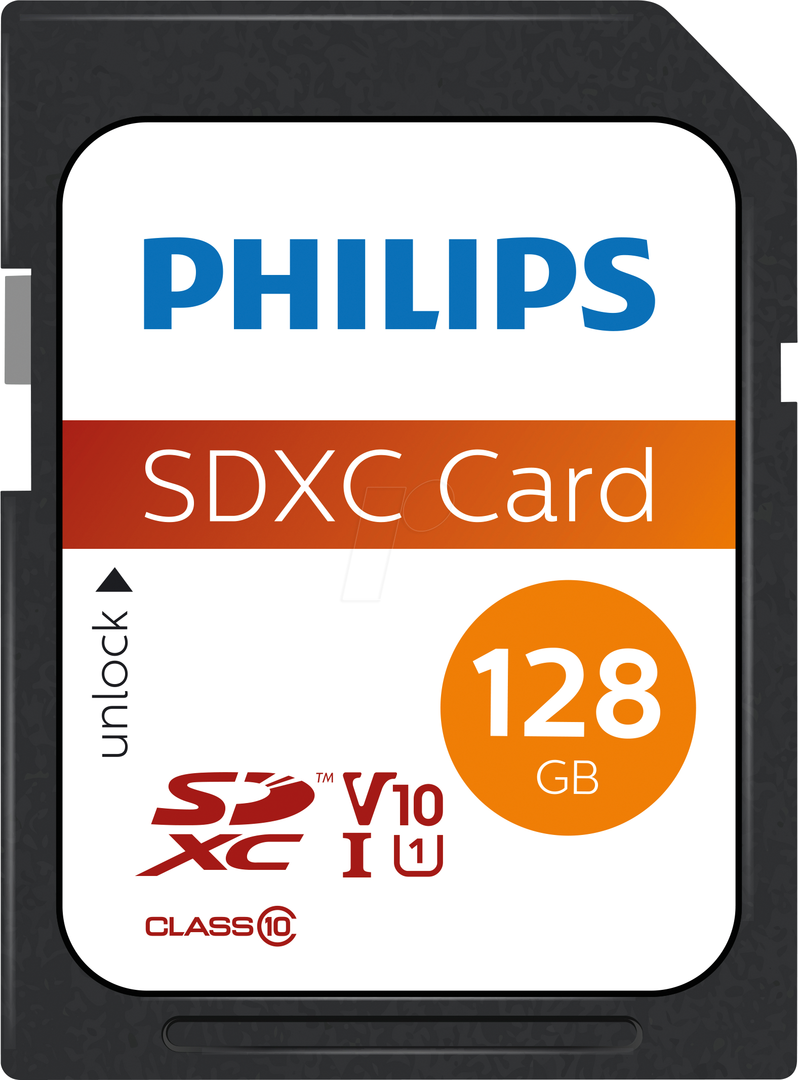 PHI FM12SD55B - SDXC Card, 128GB Class 10 UHS-I U1
