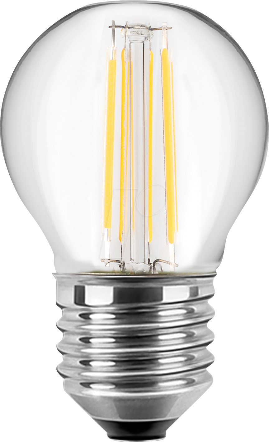 BLULAXA 49115 - LED Filament Lampe G45 E27 4,5W 470 lm WW