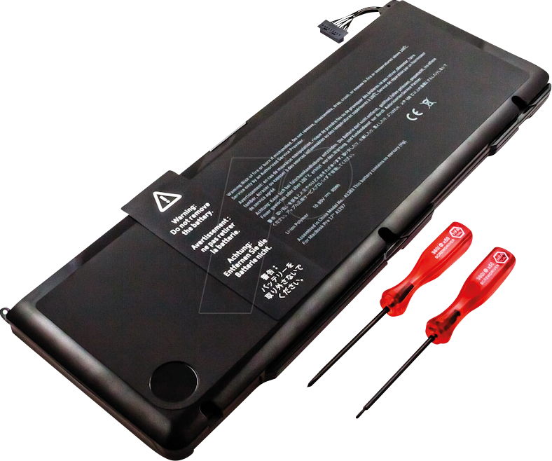 AKKU 53124 - Notebook-Akku für Apple MacBook Pro, Li-Po, 8675 mAh