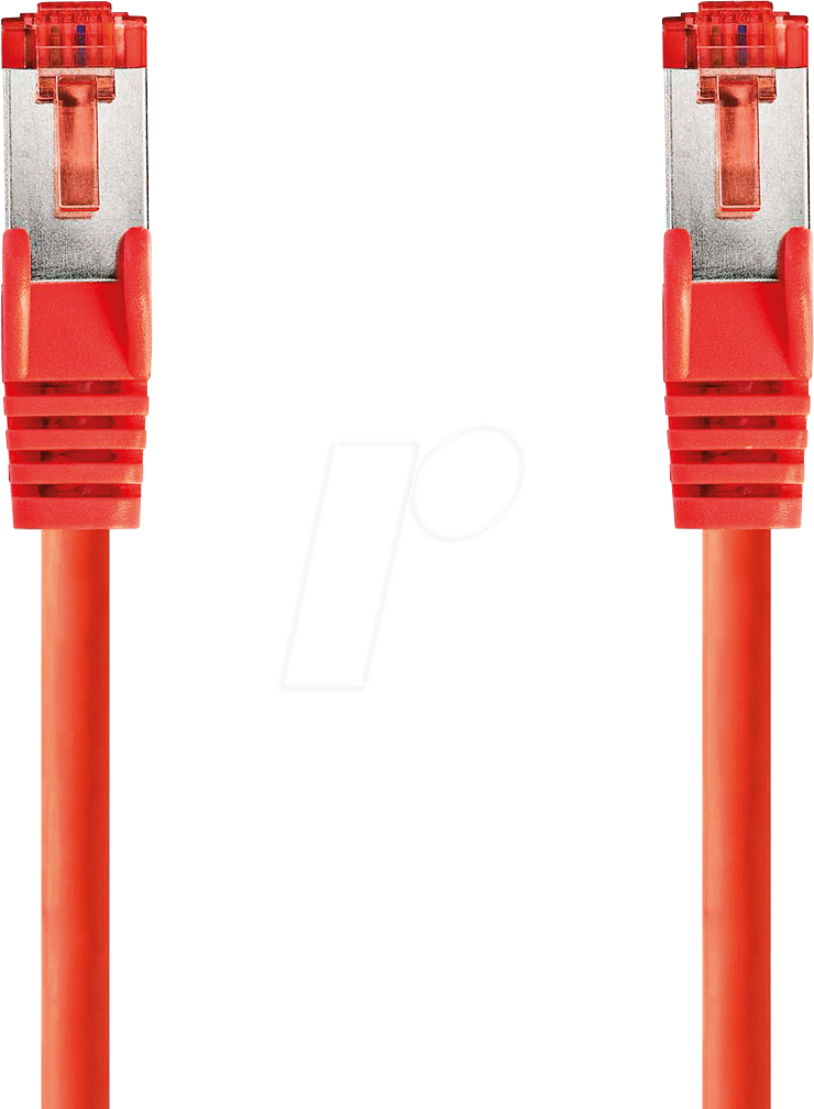 N CCGL85221RD50 - Patchkabel, Cat.6, S/FTP, 5 m, rot