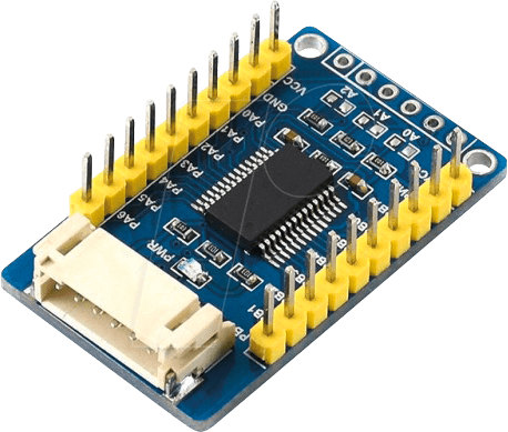 DEBO IO BOARD - Entwicklerboards - I/O-Erweiterungsboard, MCP23017