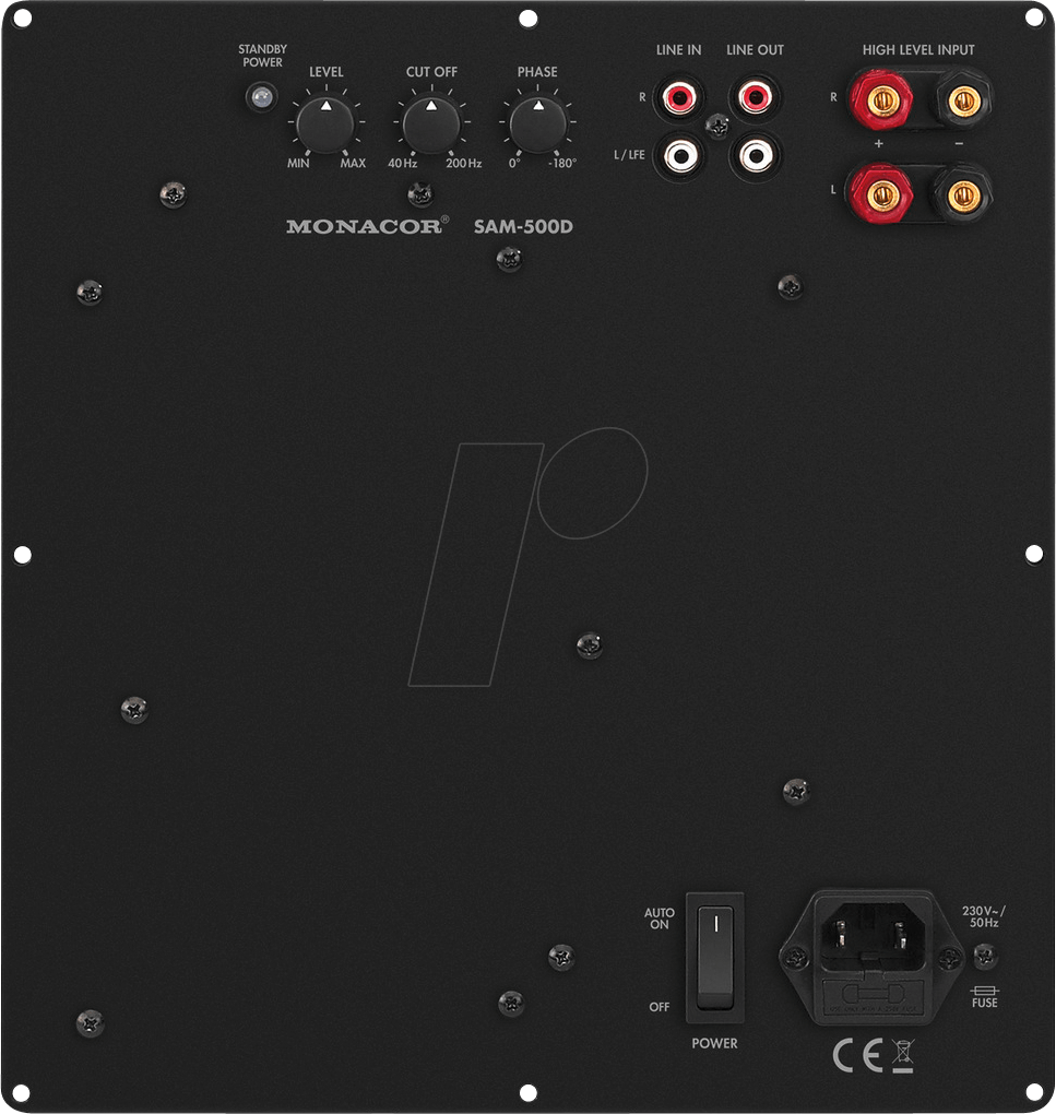 Thumbnail - MON SAM-500D - Class-D-Subwoofer-Aktiv-Modul, 500 W an 4 Ohm
