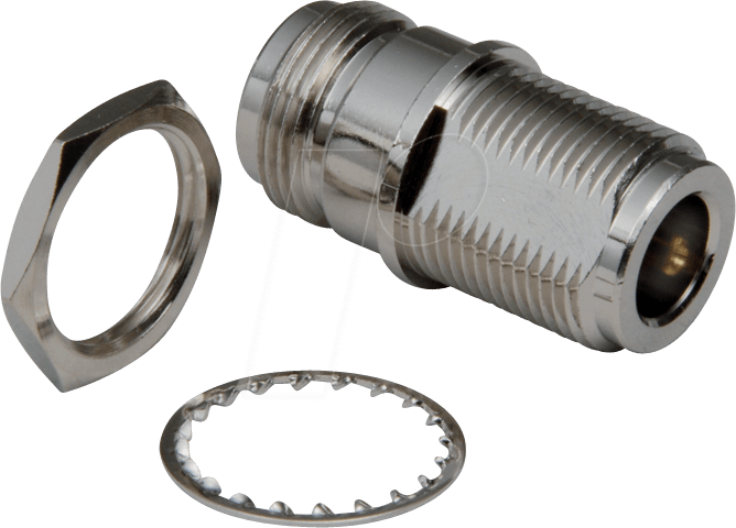 BKL 0404044 - Einbauadapter, N auf N, 50 Ohm