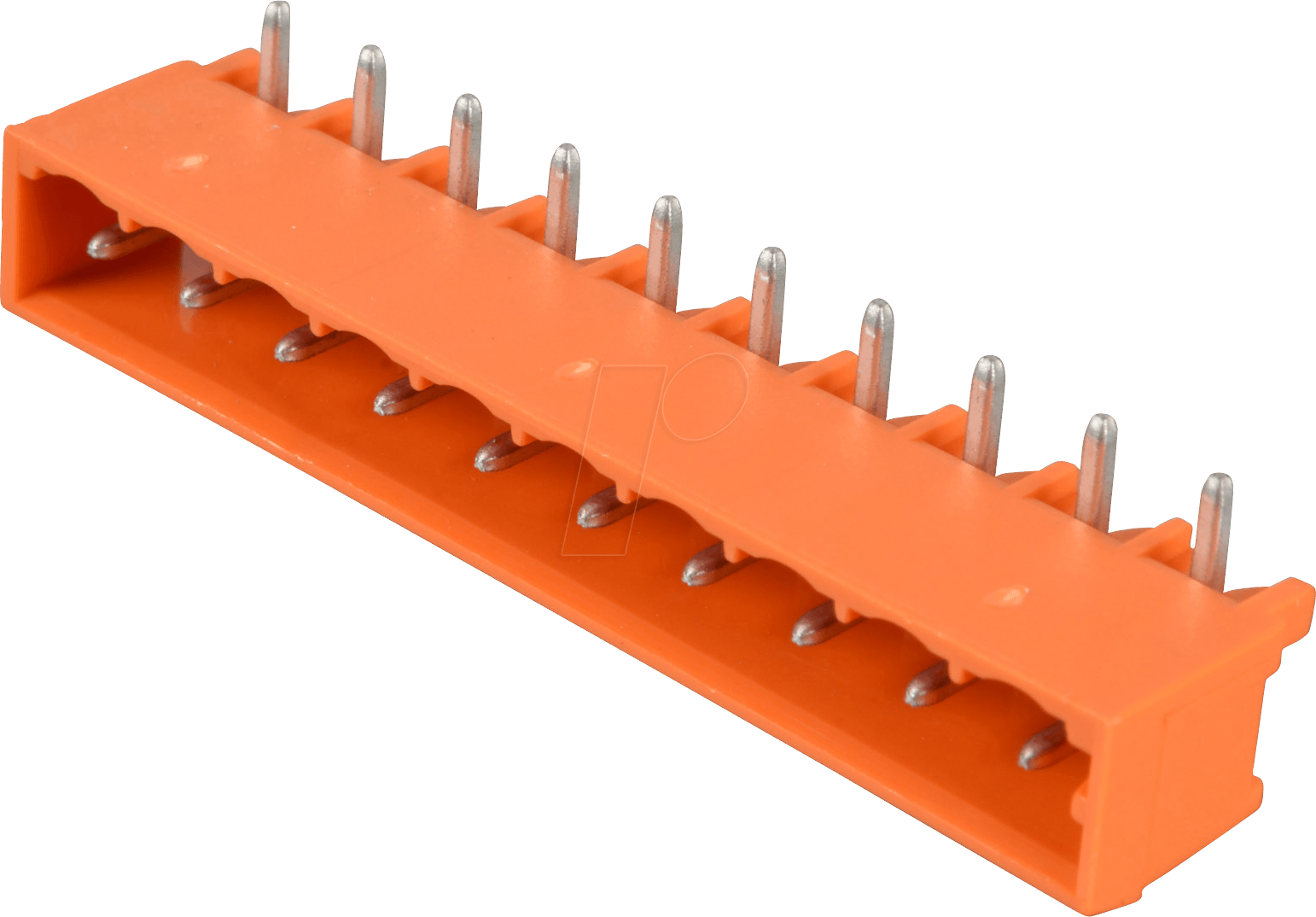 WAGO 231-540 - Print-Stiftleiste, Midi, RM 5,08, gewinkelt, 10-pol.