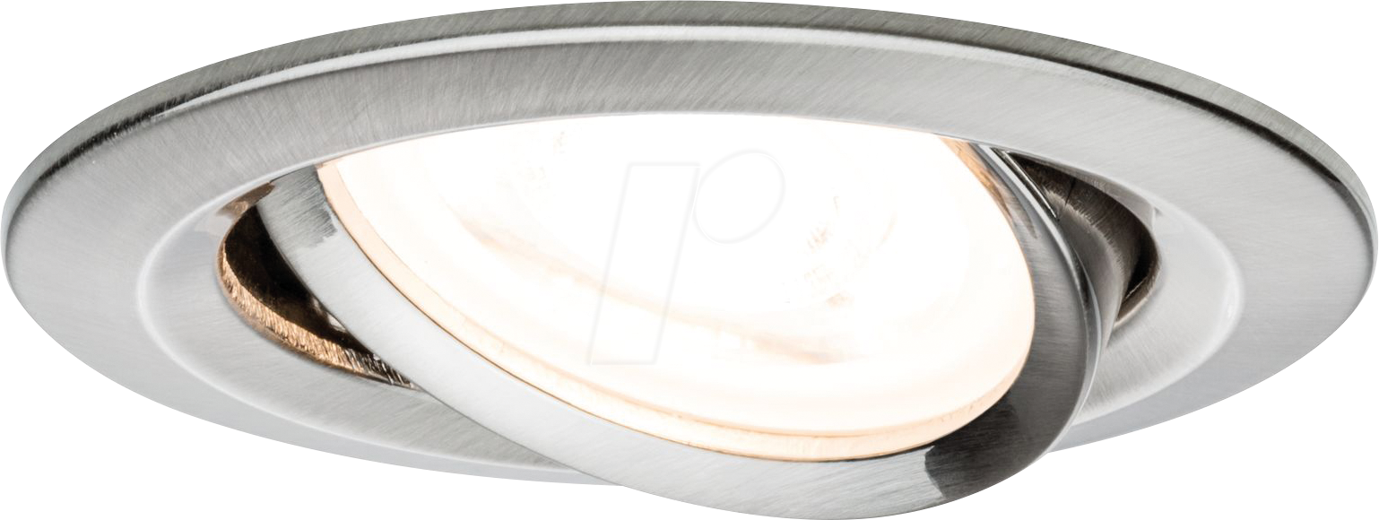 PLM 93641 - Einbaurahmen Nova, GU10, max 35 W, 50°, rund, dimmbar, eisen