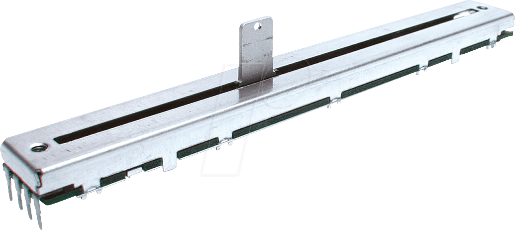 RSA0N12-LIN10K - Schiebepotentiometer, Stereo, 10 kOhm, linear