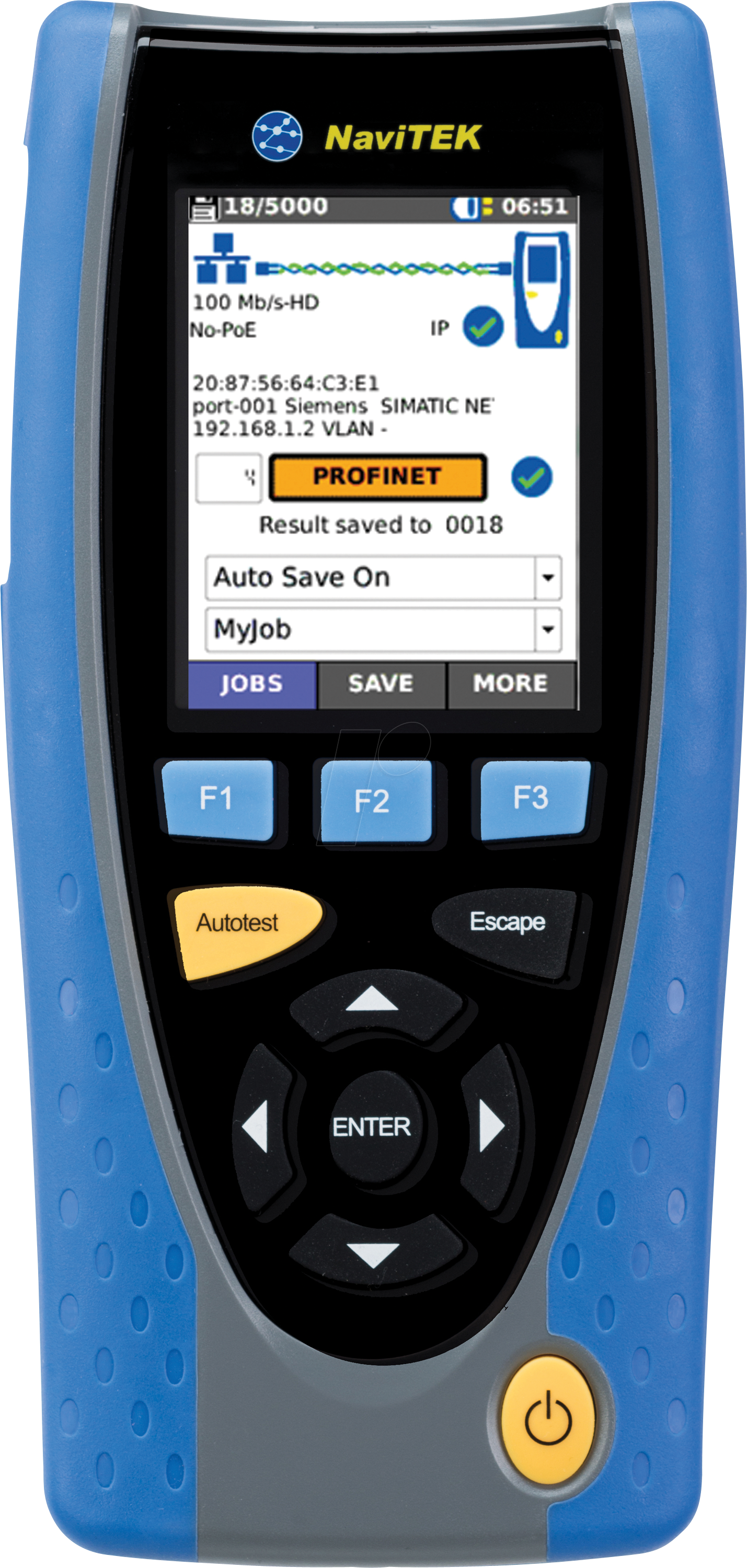 ID NAVITEK IE - NaviTEK IE, PROFINET-Tester