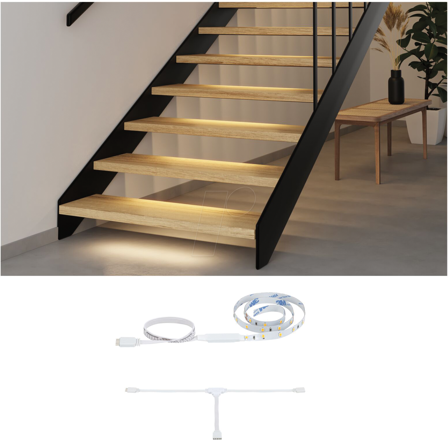 PLM 71218 - LED-Streifen MaxLED Stair, Erweiterung, 0,5 m, 0,3 W, 64lm/m, 27