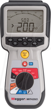 MEGGER 1004-739 - Isolationsmessgerät MIT420/2