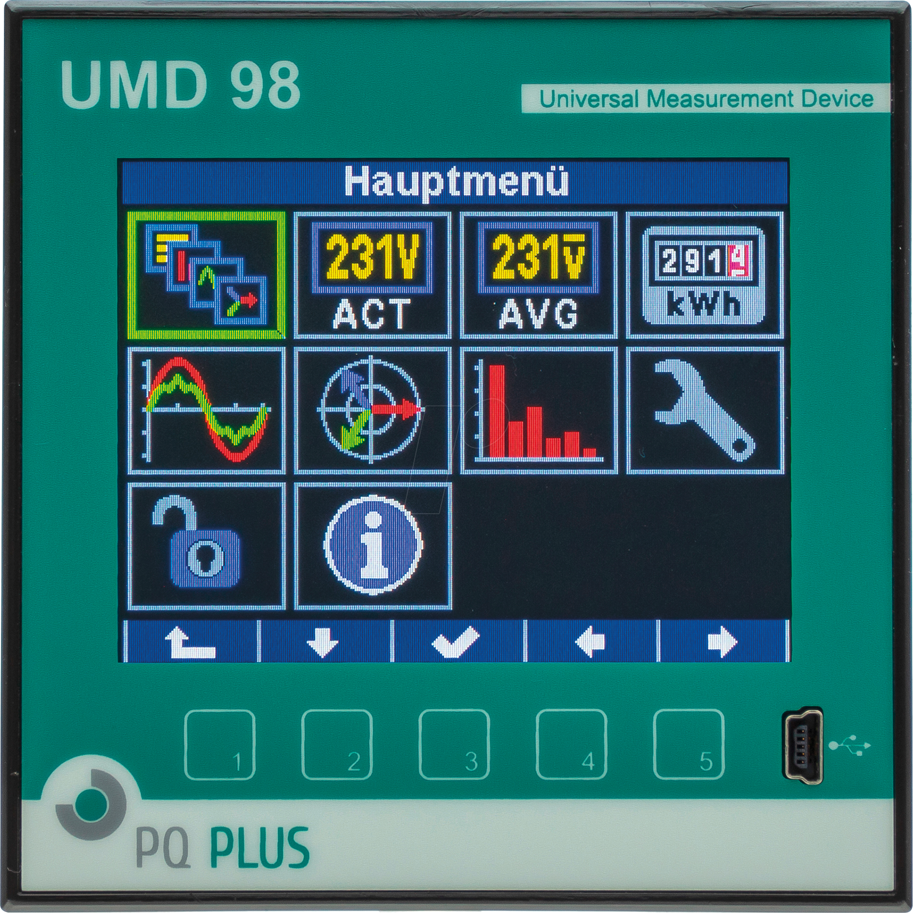 PQPLUS UMD98 - LCD-Universalmessgerät UMD 98RCM